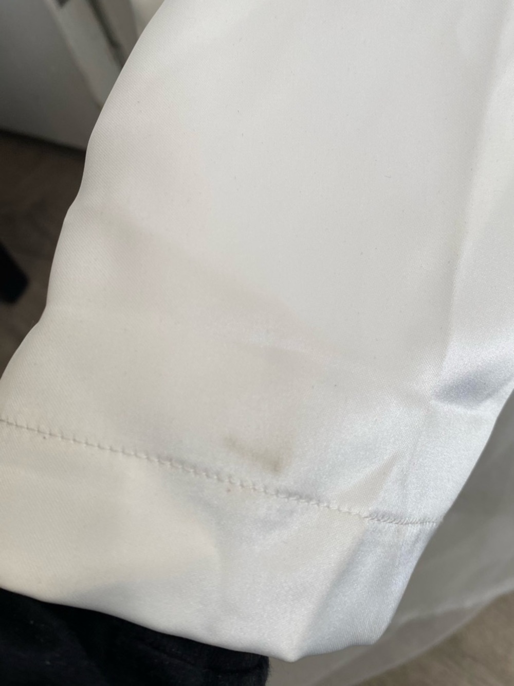 BELLA BARNETT WHITE SATIN JUMPSUIT - Picture 13 of 16
